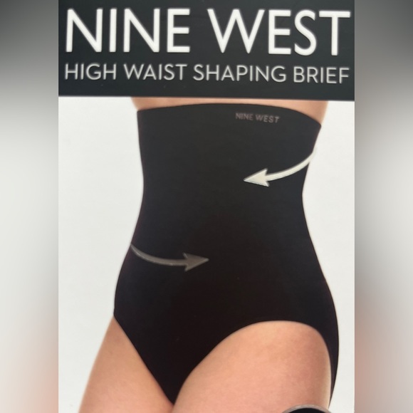 Brand New Nine West High Waist Shaping Brief Large Black - Underwear - Picture 3 of 3